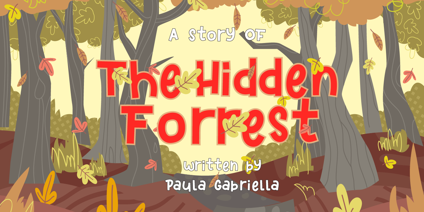 Ejemplo de fuente Kidspace #12